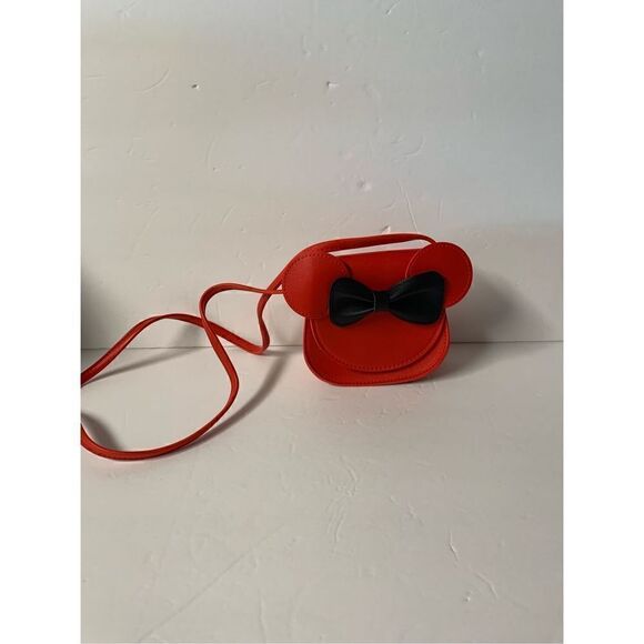 Mouse, Minnie bow shoulder bag, cute flap crossbody - Picture 1 of 9